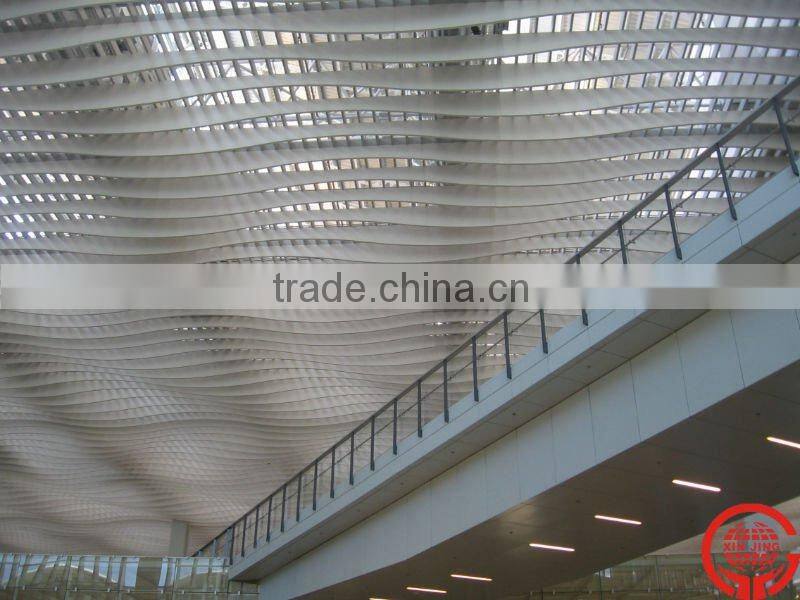 Wood veins Aluminum building decoration material