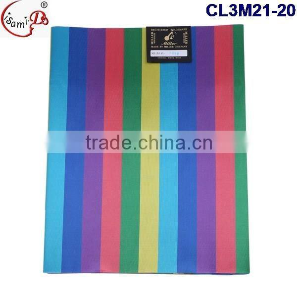 July hot sale Colorful headtie African style headtie high quality rainbow color very graceful