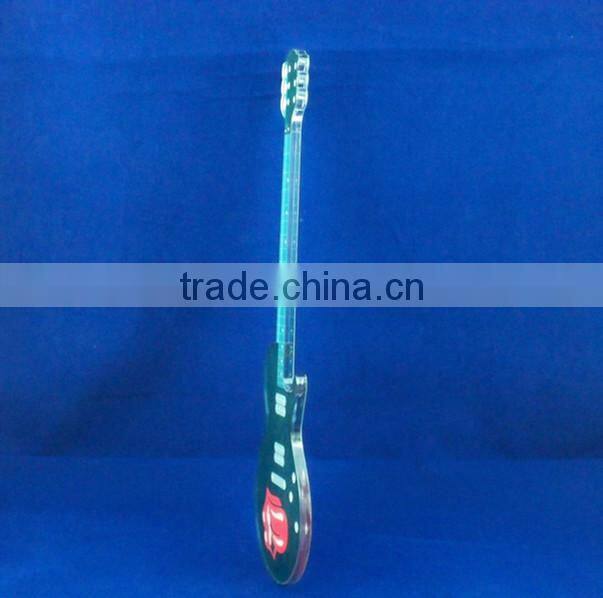 Acrylic guitar body trophy