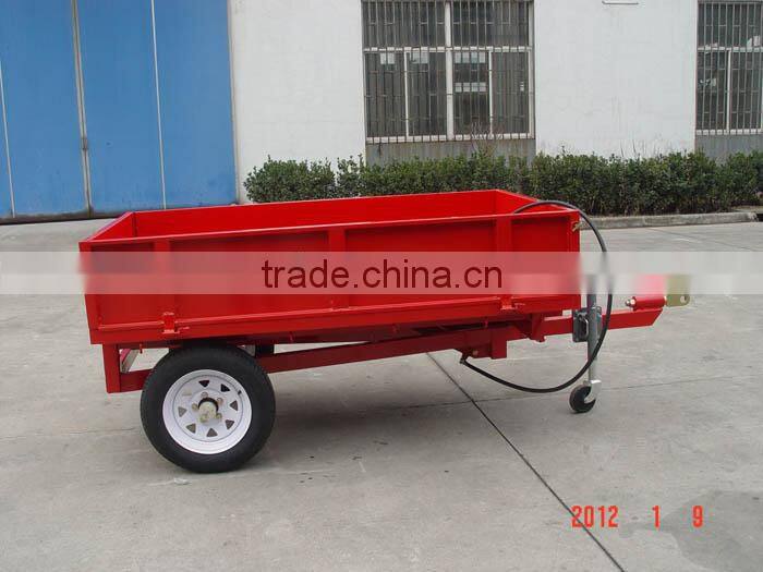 China CE cheap hydraulic mini compact semi camper small farm tractor trailer
