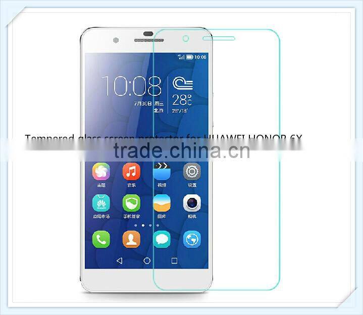 for Huawei Honor 6X tempered glass screen guard ,9H,2.5D, tempered glass screen protector
