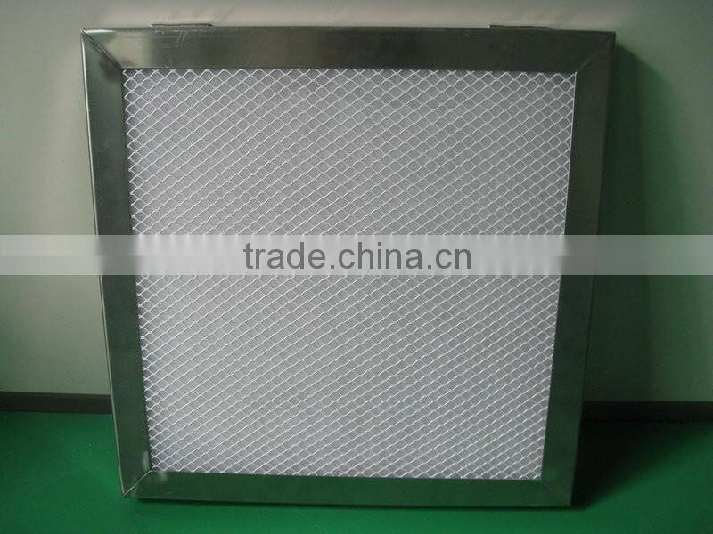 Manufacturer Supply air filter media replaceable Panel Air Filter