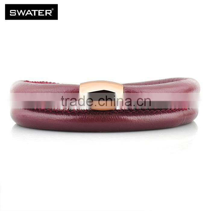 Fashion Jewelry 2016 Double Wrap Leather Bracelets Blanks