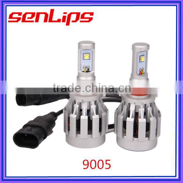 Sliver 20W H7 9005 9006 H8 H9 H10 H13 LED Headlight for vehicle motorcycle