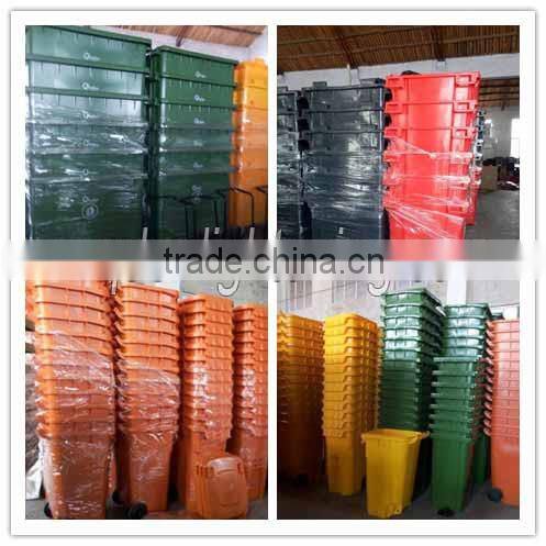 Plastic wheelie industry bin 240L EN840