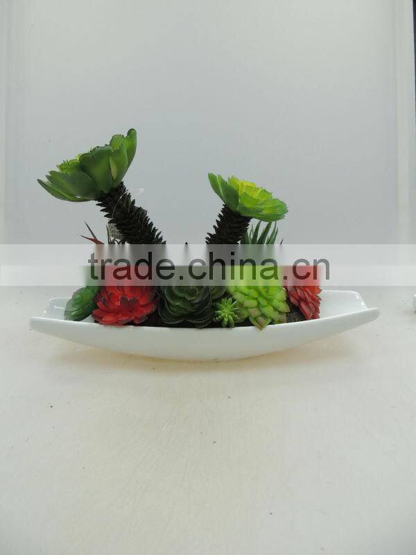 office desk decoration small pot plant