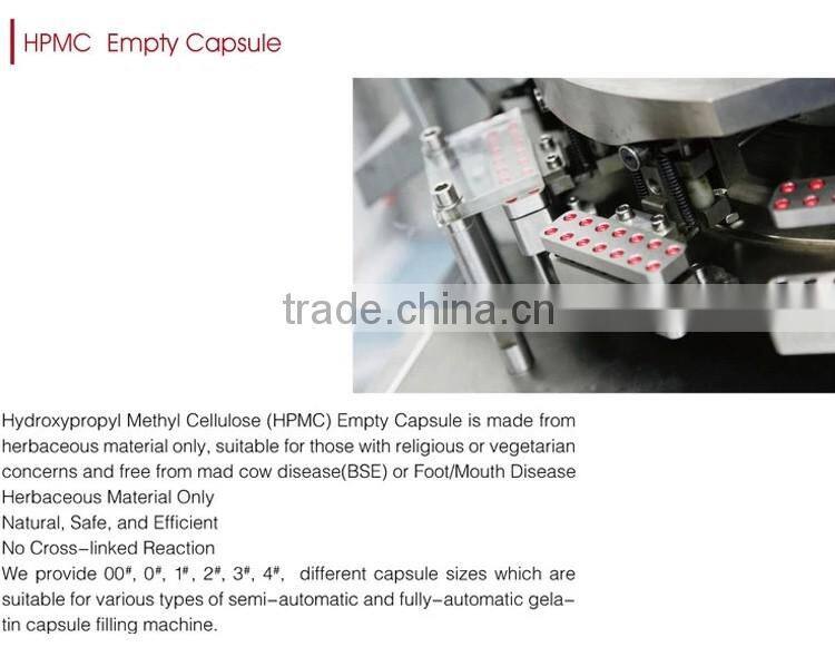 Halal Empty Hard Gelatin Capsules