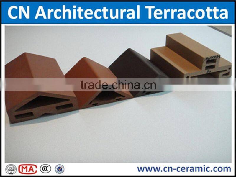 Color no-fading architectural terracotta louver