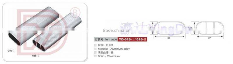 Aluminum Hanging Tube/Oval Hanging Rails/Tube Cothing