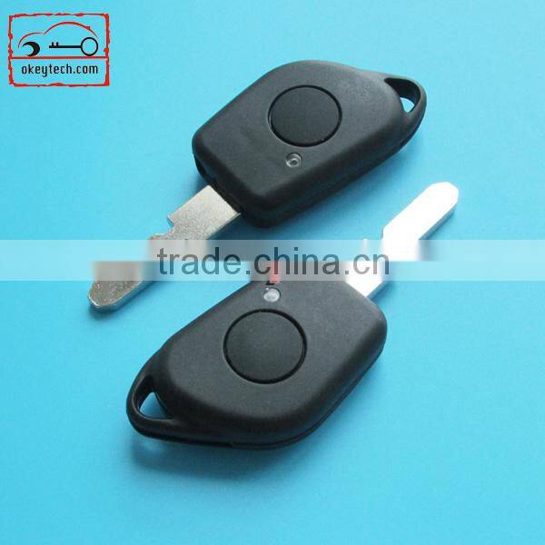 Okeytech peugeot key peugeot 406 1 button remote key cover for peugeot key cover