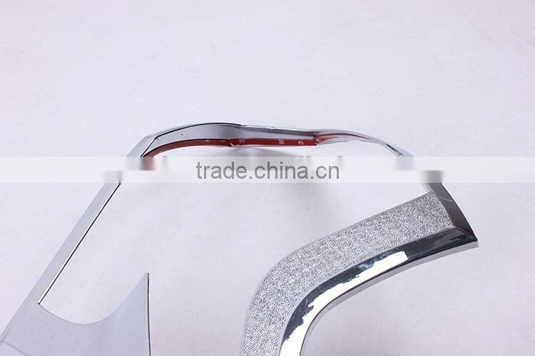 Tail Light Lamp Cover ABS Chrome 2 Pcs For F-ocus 2X Hatchback Car 2012 Accessories