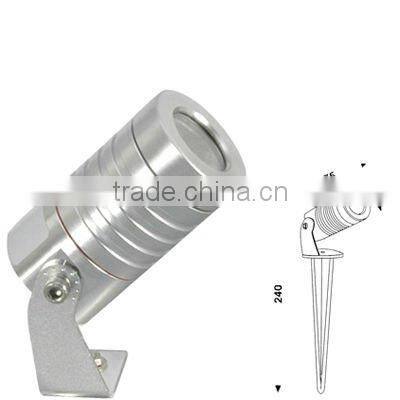 Outdoor IP65 led garden spotlight 3W with CE ROHS