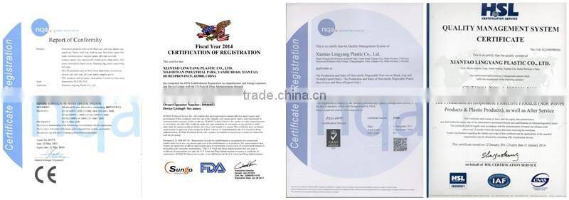 Colorful Disposable Plastic Foot Cover