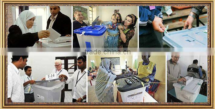 Plastic ballot box 40L