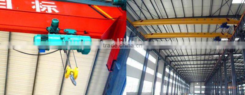 High Work Duty 3 ton overhead crane/overhead bridge crane