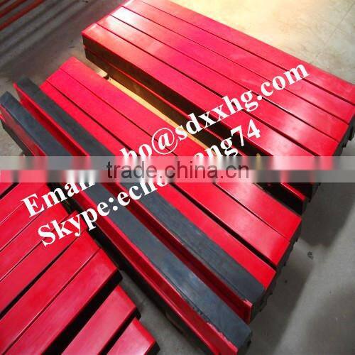 UHMWPE Plastic Rubber Conveyor Impact Bar/conveyor belt impact bar/uhmwpe conveyor impact bed bar