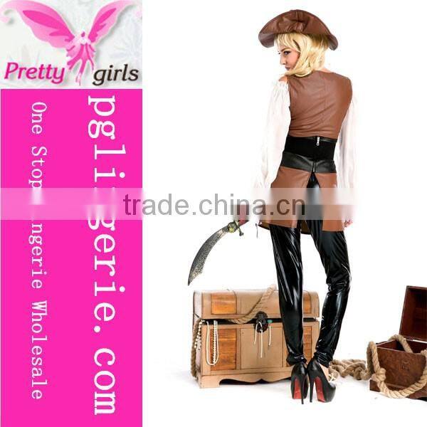 Newest Elsa Dress Cosplay Costume priate costume for ladies