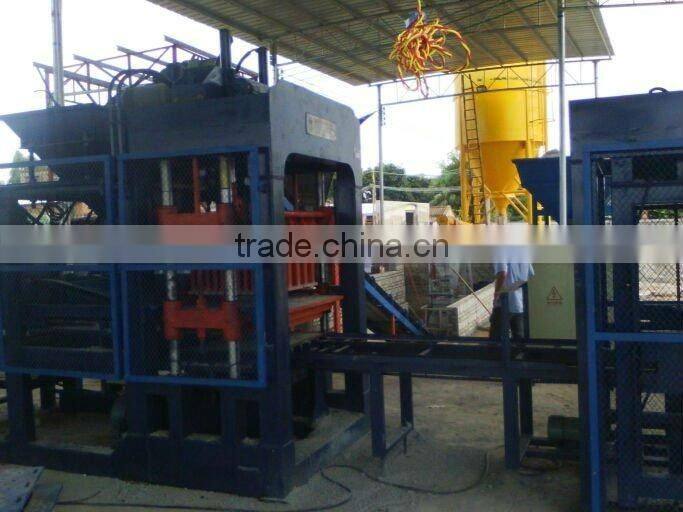 QT6-15concrete block machine, cement brick machine manufacturer QT6-15
