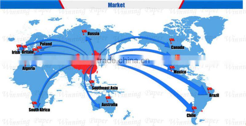 water based glue cast coated sticker paper for plastic bottles