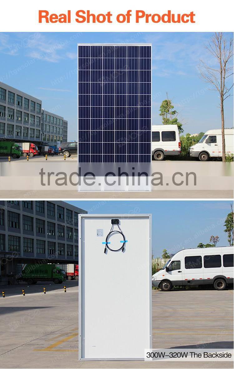 Moge high quality cheap pv solar panel 300w 305w 310w 315w 320w for India market