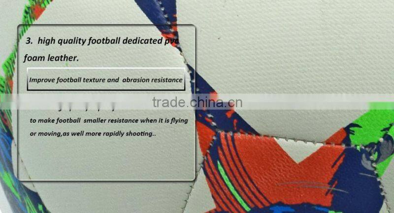 Custom high quality promotional soccer ball with your logo