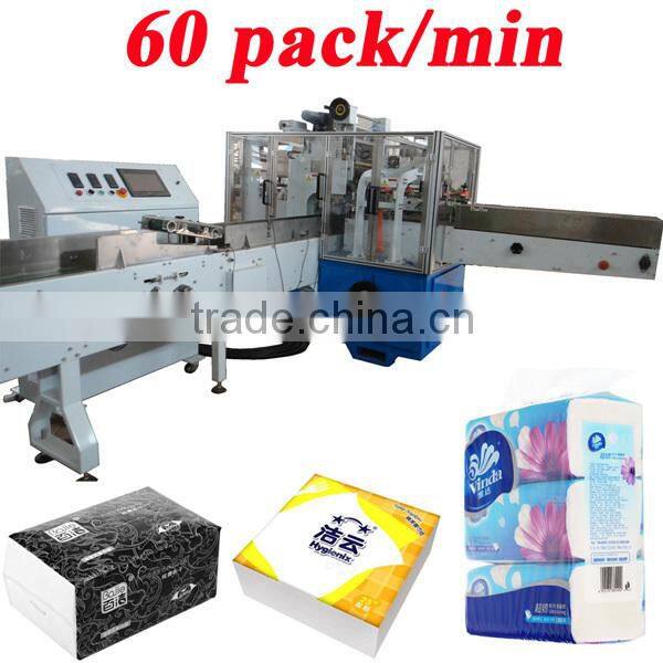 High Speed Fully Automatic Facial Tissue Wrapping Machine