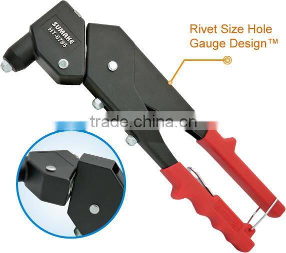 Eco Friendly Steel Upper Handle REACH Compliance Hand Riveter