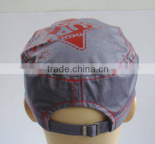 Custom 100% cotton high quality kids cap kids military hat