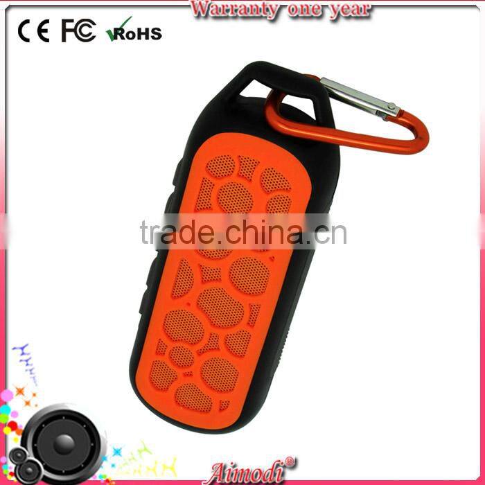 new products 2016 rugged rock waterproof ultra-thin Bluetooth speaker