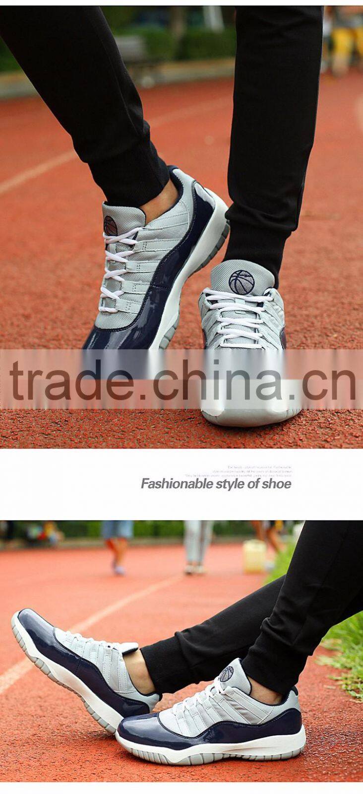 2016 high quality rubber sole light sport low-top basketball shoes for men