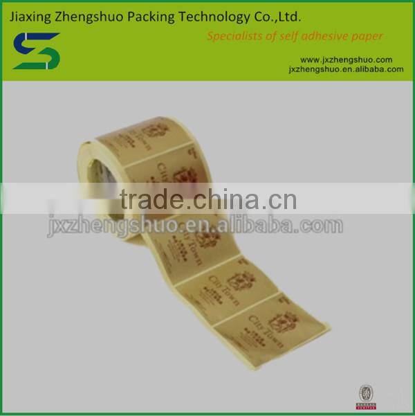 Chinese sale product self adhesive gold sticker