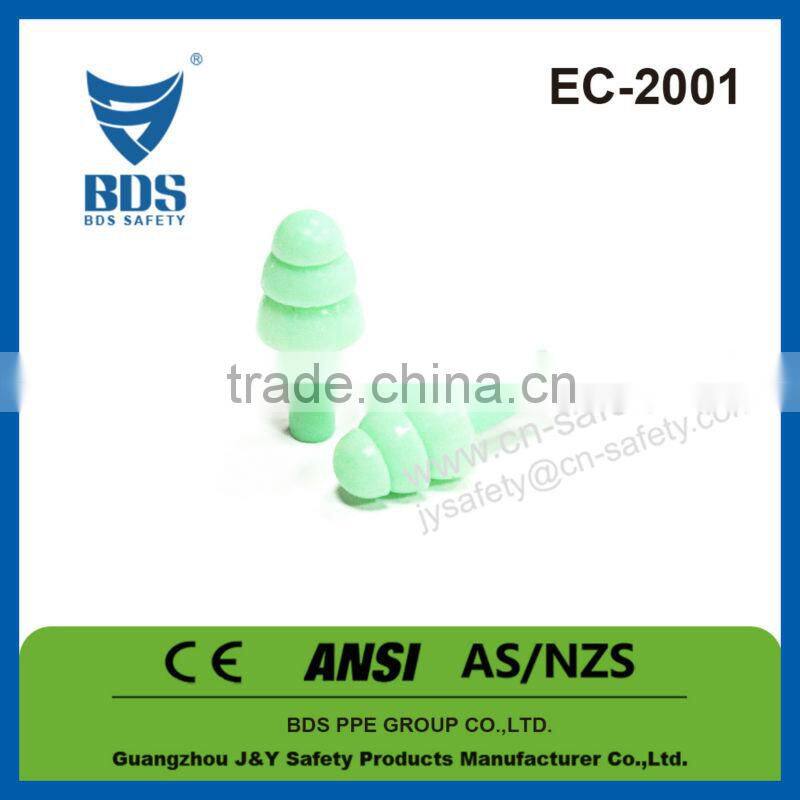 2015 Wholesale Christmas Industrial Machinery Noise Reduction Silicone earplugs