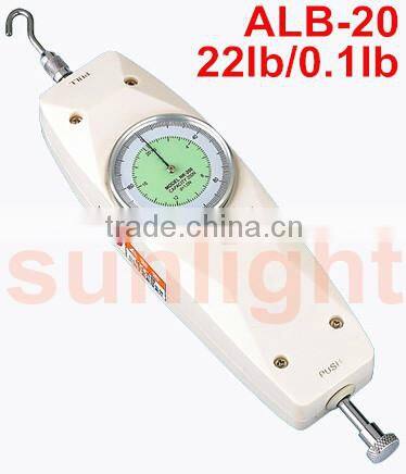 Auxiometer Analog Push and Pull Force Gauge 22LB/10KG ALB-20