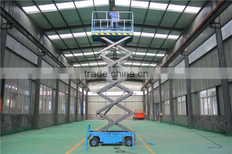 Cost price super quality mobile scissor mechanical lifter