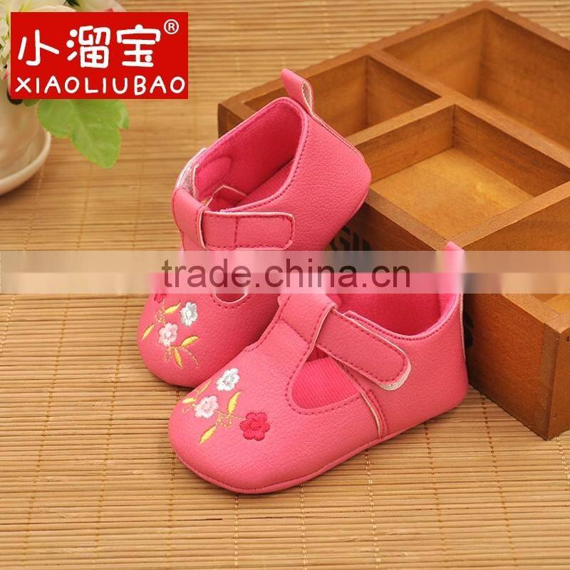 Winter infant shoe toddler shoes fancy cute bow pu leather soft sole baby boot