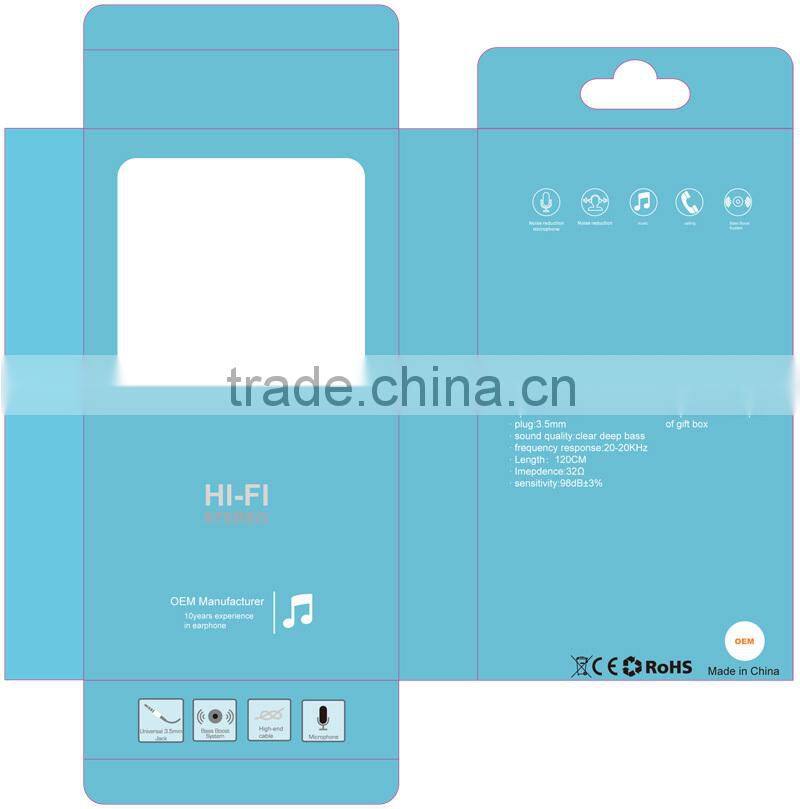 Stereo Earphones in Ear Headphones for Apple iPhone Fluorescent 4 light up earphone