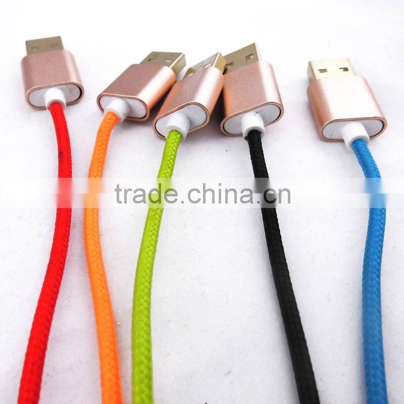 custom logo on usb cable speed charge date zipper cable for phone ,mp3mp4