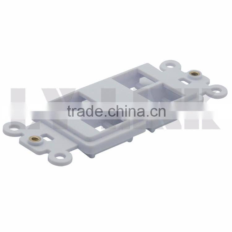 4 keystone ports inner face plate wall plate