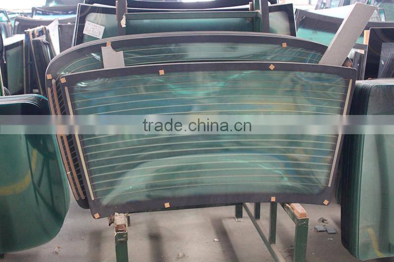 high quality Windshield auto glass for Yutong kinglong Daewoo wholesale auto glass supplier