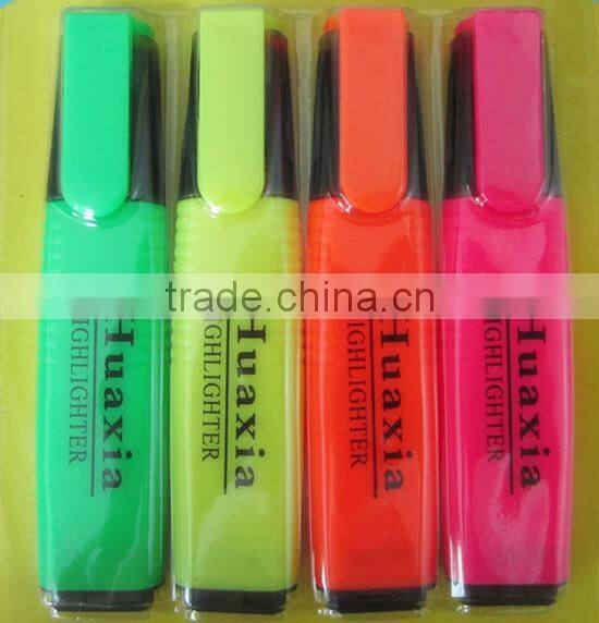 double head highlighter ,promotion highlighter pen