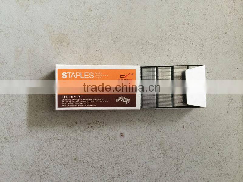 No.10 office staples colorful staples pins 1000pcs