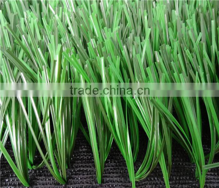 S shaped monofilament 50mm height artificial grass for football field