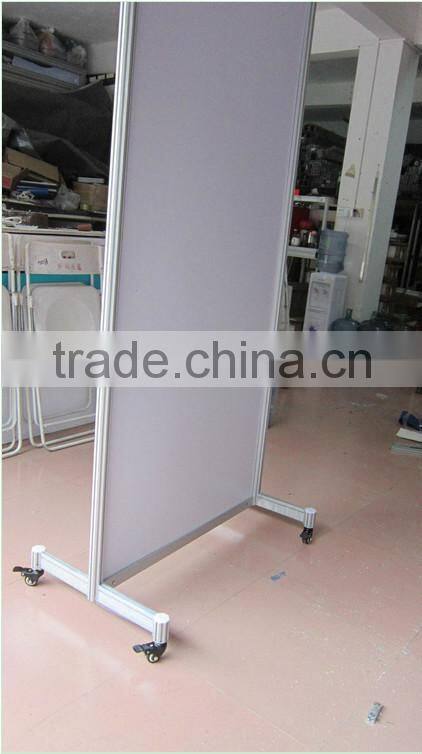 Propaganda frame school exhibition painting screen pictures with wheels
