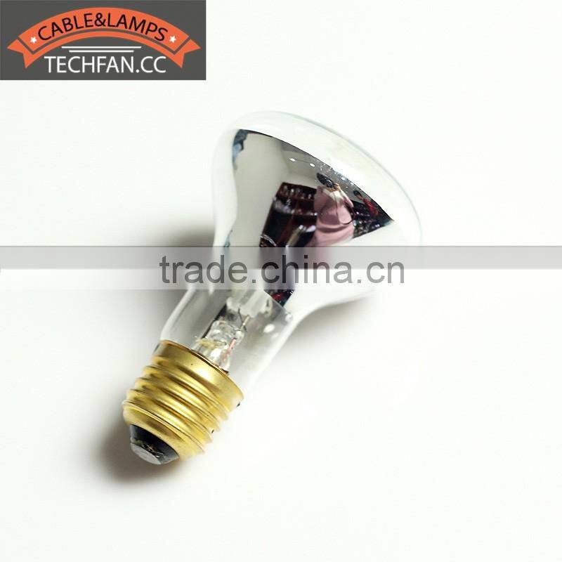 R63 vivarium heating lamp E26 E27 frosted/red/black/white/neodymium material 110V-230V 40W 60W