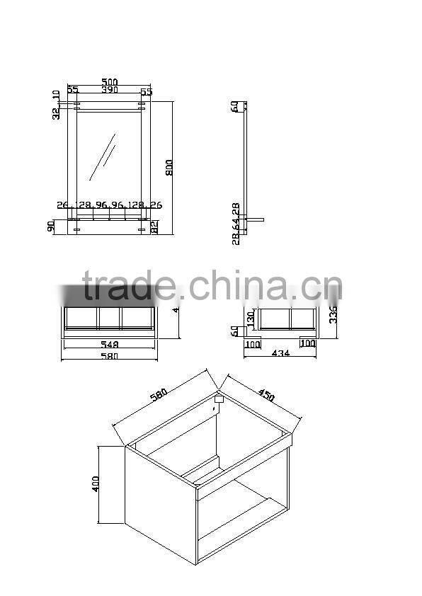 CRW GT06 Small Bathroom Vanity