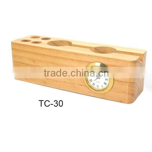 Quartz wooden table clock souvenirs clock gifts
