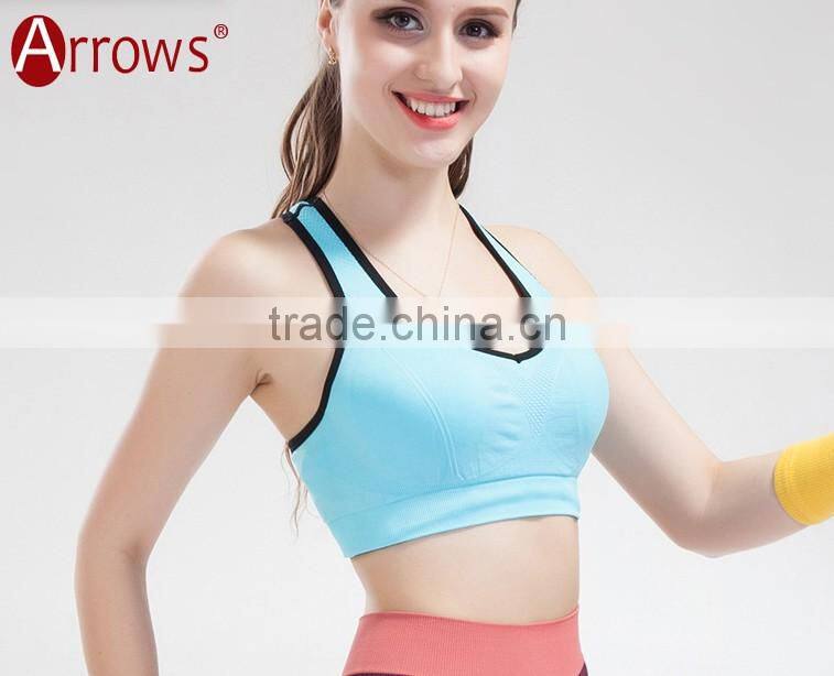Sexy Fitness Women Sports Bra Gym Running Jogging Crop Top Tank Padded Underwear Tennis Vest Yoga Sports Bra