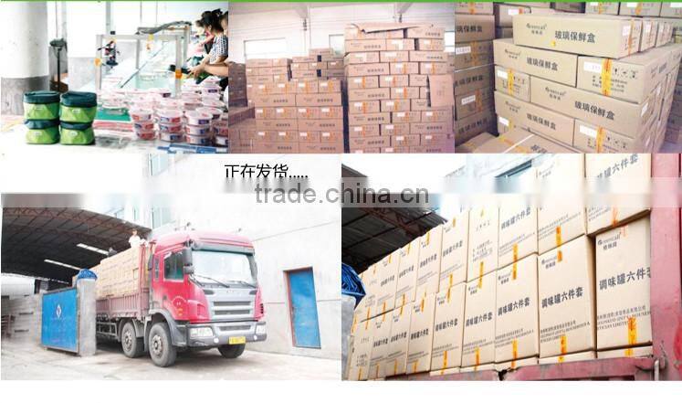 High quality kicthen glass spice bottle set for wholesale