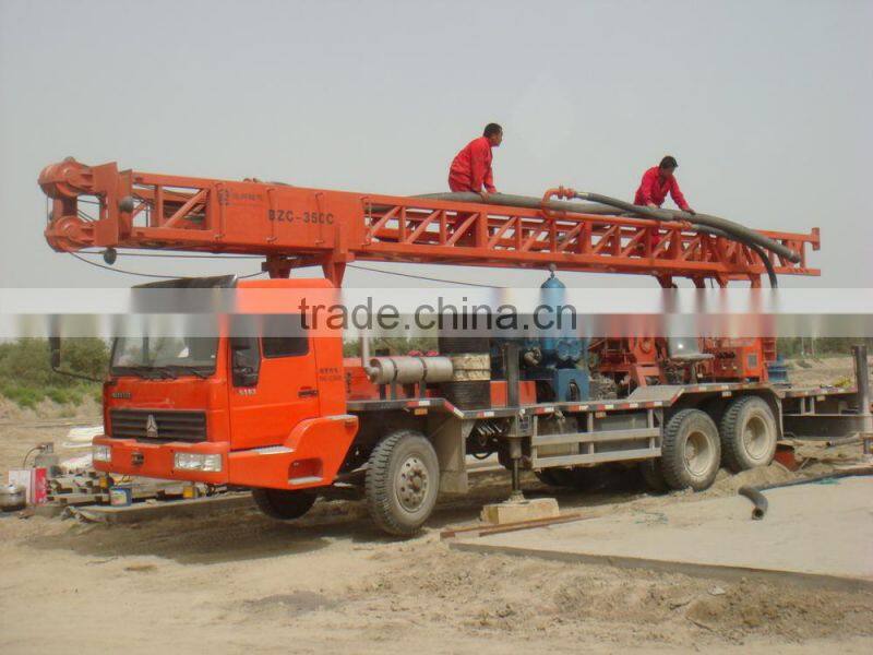 300m truck mounted water wel drilling rig