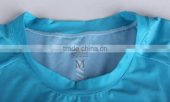OEM Men running wear,Italian fabric running shirt